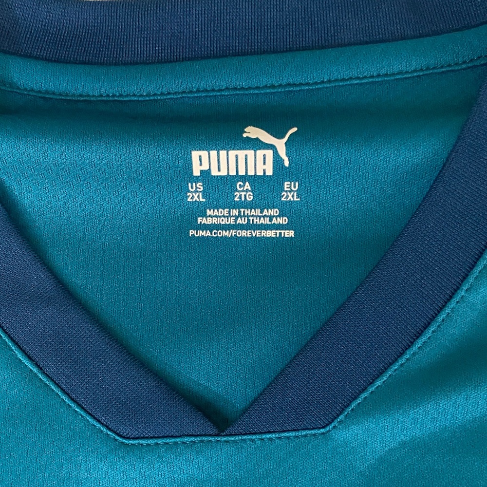 Puma Ac Milan Teal Jersey View 2